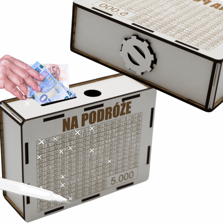 Skarbonka Na Podróże - 5000 zł